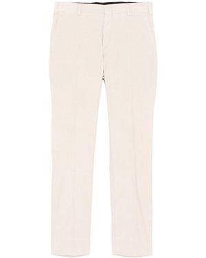 Brioni Tailored Straight-Leg Trousers - Natural