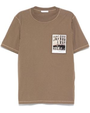 Helmut Lang Postcard T-Shirt - Brown