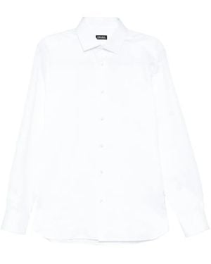 ZEGNA Buttoned Shirt - White