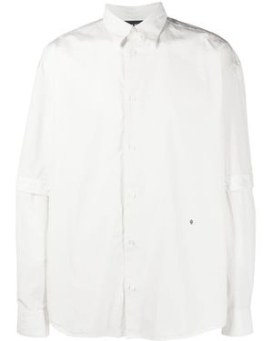 Etudes Studio Detachable-sleeved Cotton Shirt - White
