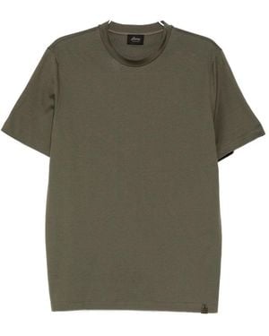 Brioni Cotton T-Shirt - Green