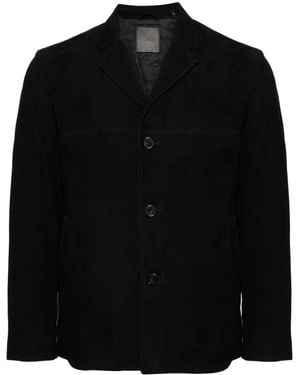 Theory Leather Jacket - Black