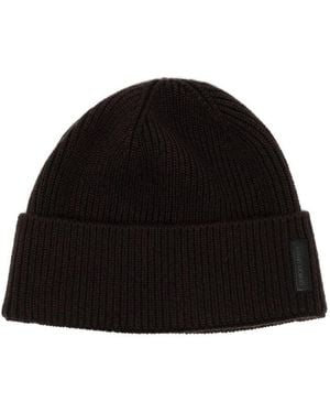 Giorgio Armani Cashmere Beanie - Black
