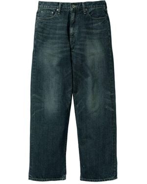 Neighborhood Washed Cotton Jeans - Green