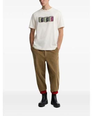 Barbour X Paul Smith Graphic-Print T-Shirt - White
