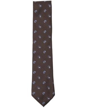 ZEGNA Silk Tie - White