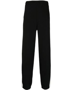 dunhill Contarsting Side-Stripe Detail Pants - Black
