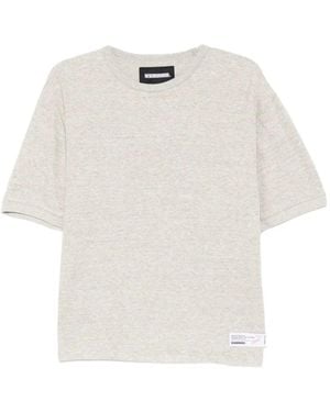 Neighborhood Logo-Patch T-Shirt - White