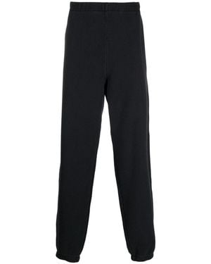 ERL Relaxed Fit Cotton Jogging Trousers - Black