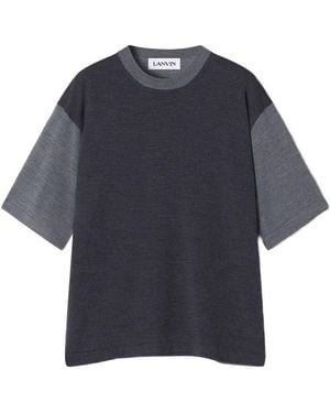 Lanvin Crew-Neck T-Shirt - Grey
