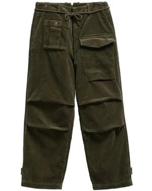 Barbour X Norbit Oversized Cord Pants - Black