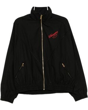 Willy Chavarria Zip-Up Jacket - Black