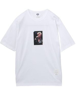Junya Watanabe Graphic-Print T-Shirt - Blue