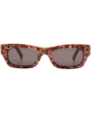 Marni Lava Ik Kil Sunglasses - Brown