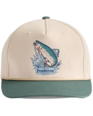 Pendleton Graphic-Print Baseball Cap - Multicolour