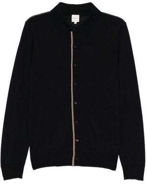 Paul Smith Classic Collar Long-Sleeve Shirt - Black