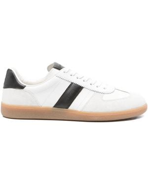 Tom Ford Archer Leather Trainer - White