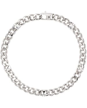 Ami Paris Logo Necklace - Metallic