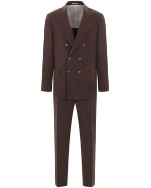 Brunello Cucinelli Linen Suit - Brown
