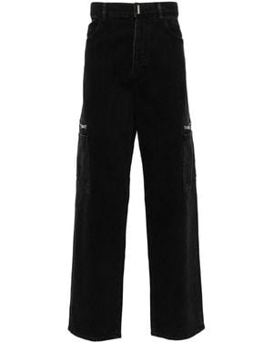Givenchy Cargo Denim Pants - Black