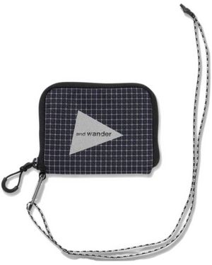 and wander Ocean Rip Wallet - Blue