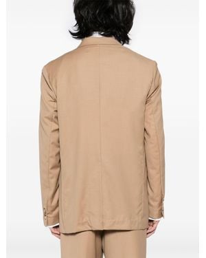 Feng Chen Wang Button-Down Blazer - Natural