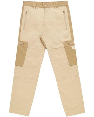 KENZO Cargo Slim Trousers - Natural