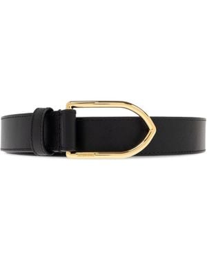 Jacquemus La Ceinture Bambino Leather Belt - White