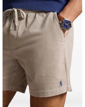 Polo Ralph Lauren Corduroy Drawstring Shorts - Grey