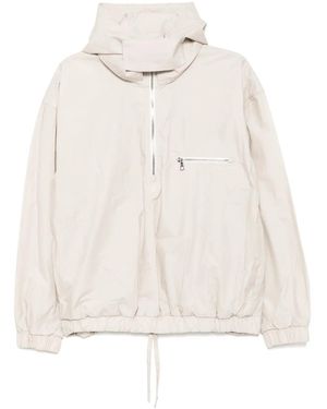 Rier Waxed Windbreaker - Natural