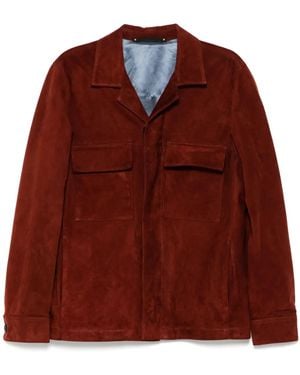 Paul Smith Suede Jacket - Red