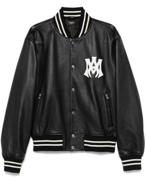 Amiri Ma Hollywood Bomber Jacket - Black