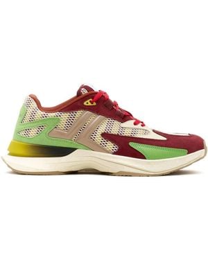 Lanvin Jla Lace-Up Trainers - Green