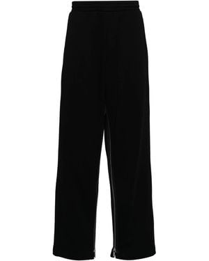 Helmut Lang Gusset Cotton Track Trousers - Black