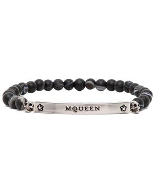 McQueen Logo Bead Bracelet - Multicolour