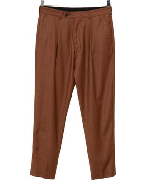 Paul Smith Straight-Leg Trousers - Brown