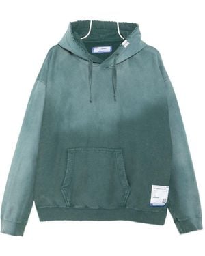 Maison Mihara Yasuhiro Sun Faded Like Hoodie - Blue