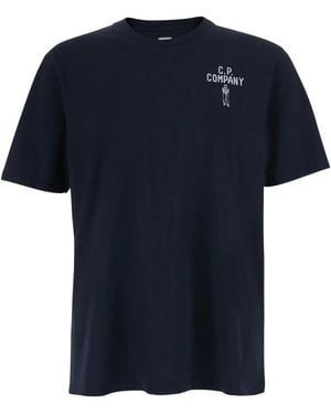 C.P. Company 30/1 Jersey Short-Sleeve British Sailor T-Shirt - Blue