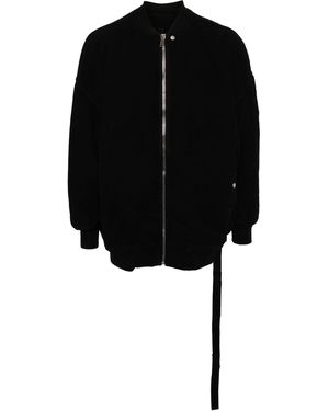 Rick Owens Jumbo Flight Jacket - Black