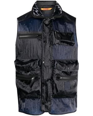 Paul & Shark Multi-Pocket Design Gilet - Blue