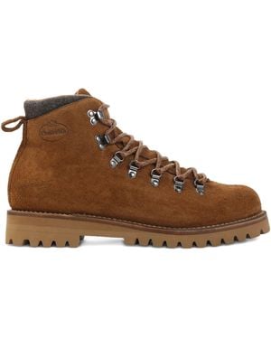 Church's Lace-Up Lug-Sole Boots - Brown
