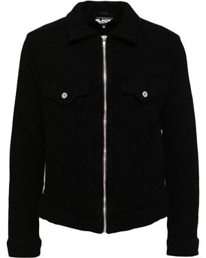 COMME DES GARÇON BLACK Zip-Up Jacket - Black
