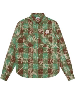 ICECREAM Checked Shirt - Green