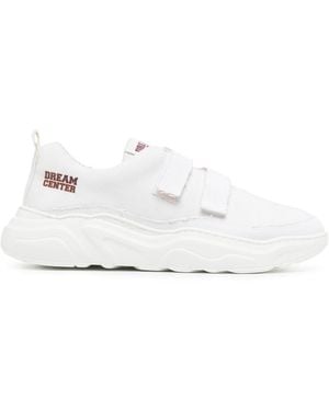 Phileo Printed Low-Top Trainers - White