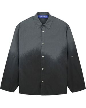 A_COLD_WALL* Ombré Cotton Shirt - Gray