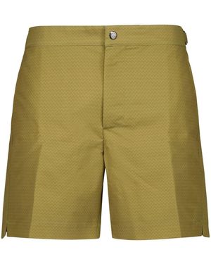 Frescobol Carioca Copacabana Tailored Swim Shorts - Green