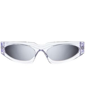 Kuboraum Transparent-Design Sunglasses - Multicolor