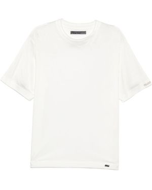 Massimo Osti Studio Logo-Print Round-Neck T-Shirt - White