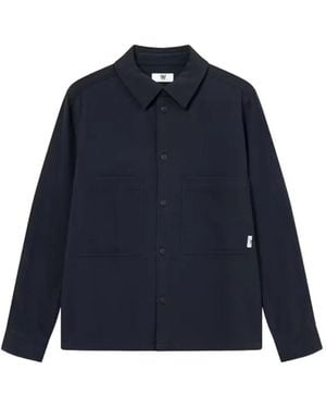 WOOD WOOD Wwclay Shirt - Blue