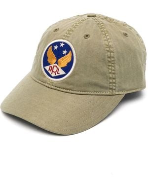 RRL Winged-Logo Baseball Cap - Natural